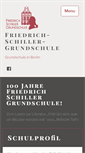 Mobile Screenshot of friedrich-schiller-grundschule.de